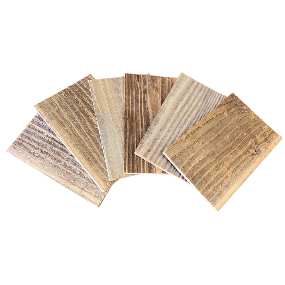 Reclaimed Wood Samples With "Free Shipping" - RECwood™ Planks 